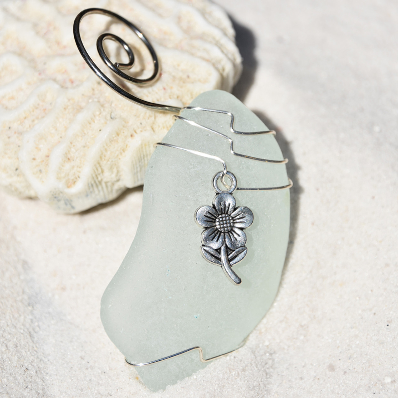 Floral Christmas Ornament