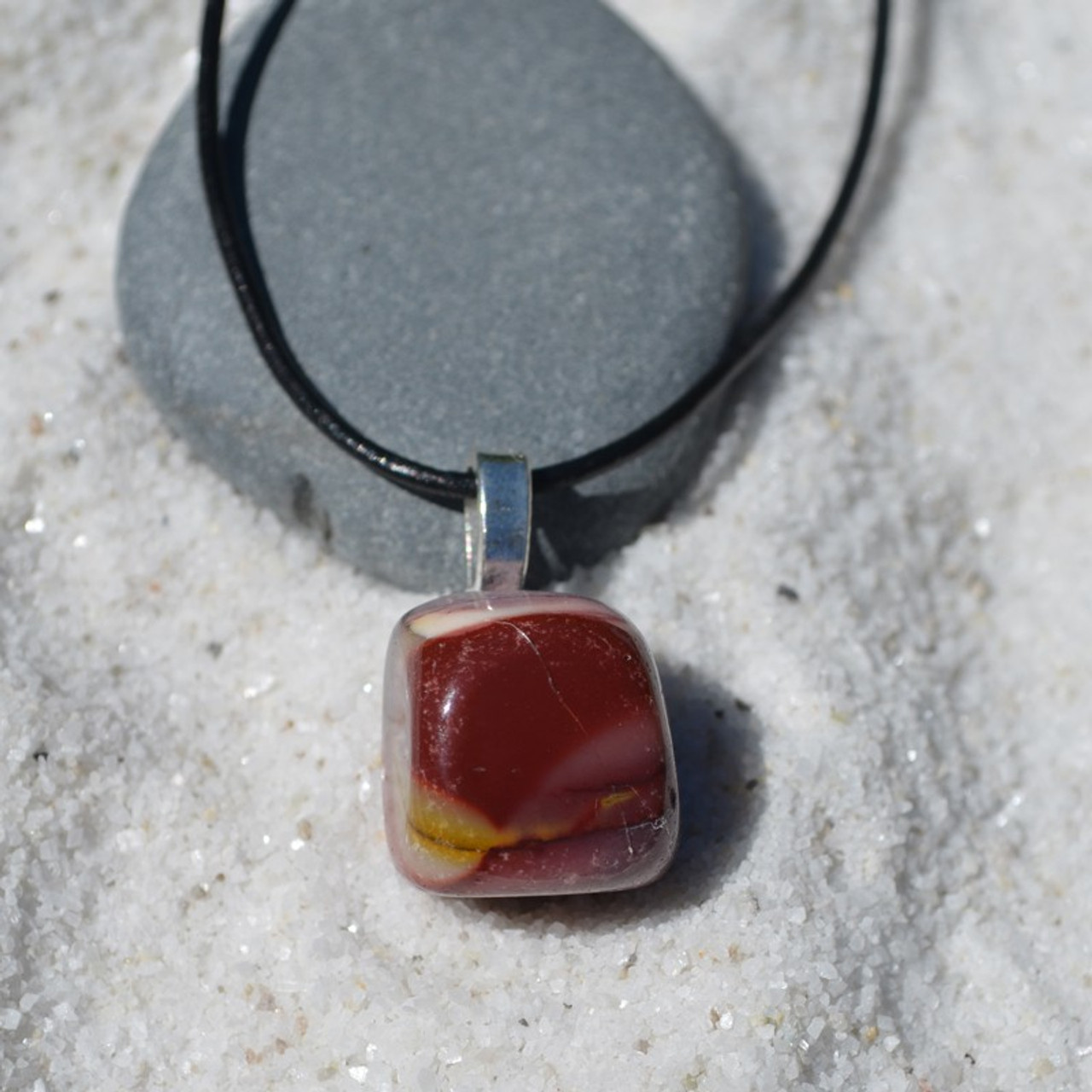 Mookaite Jasper Stone Pendant