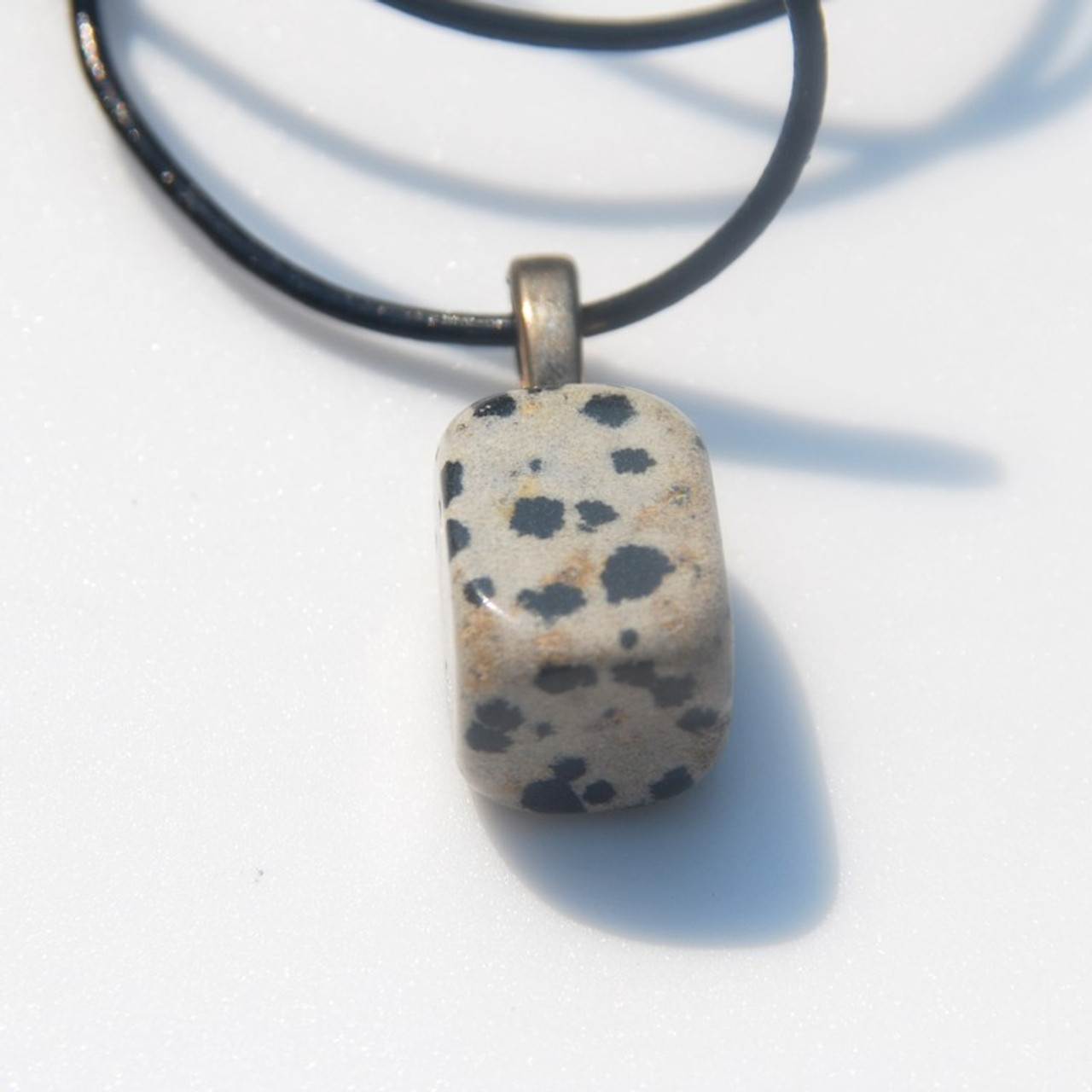 Dalmatian Jasper Stone Pendant