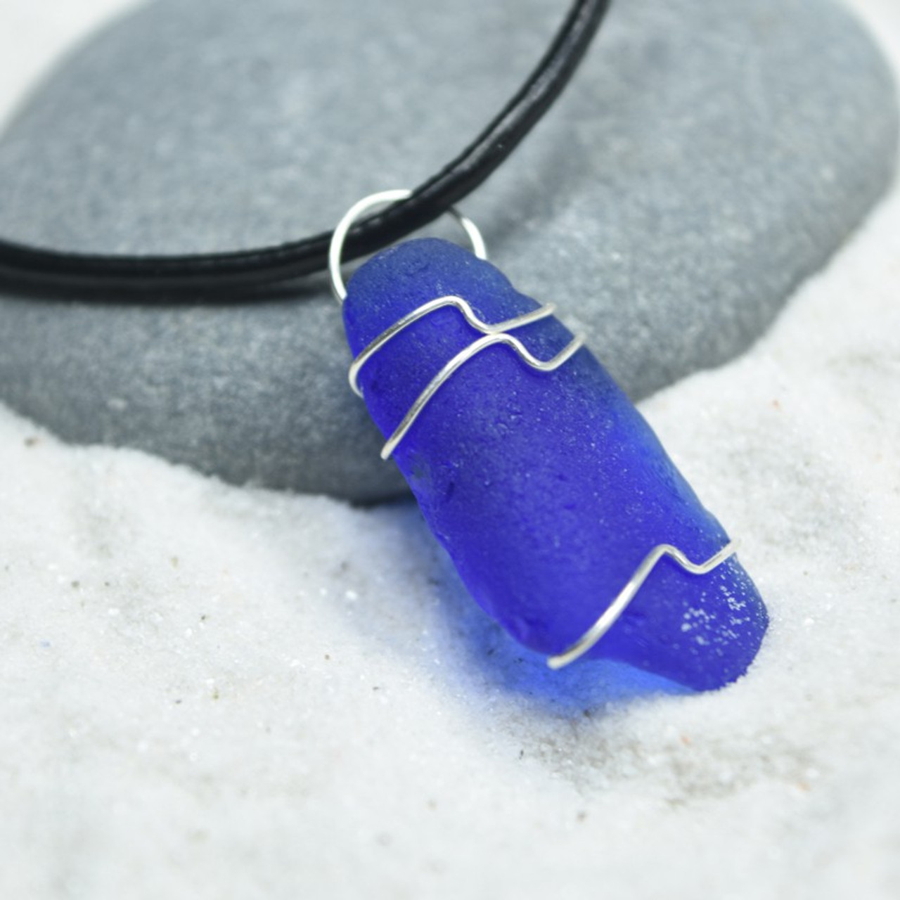 Cobalt Blue Necklace – String Of Joy