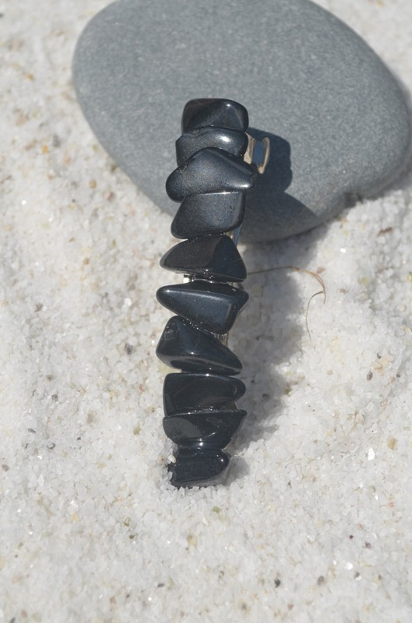 Black Tourmaline Barrette