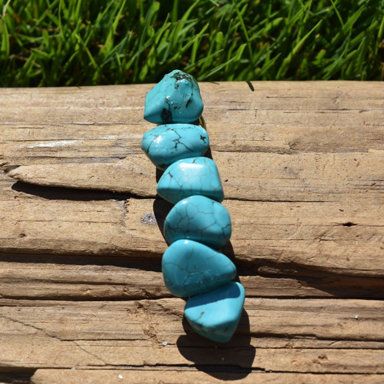 Turquoise Stone Hair Clip