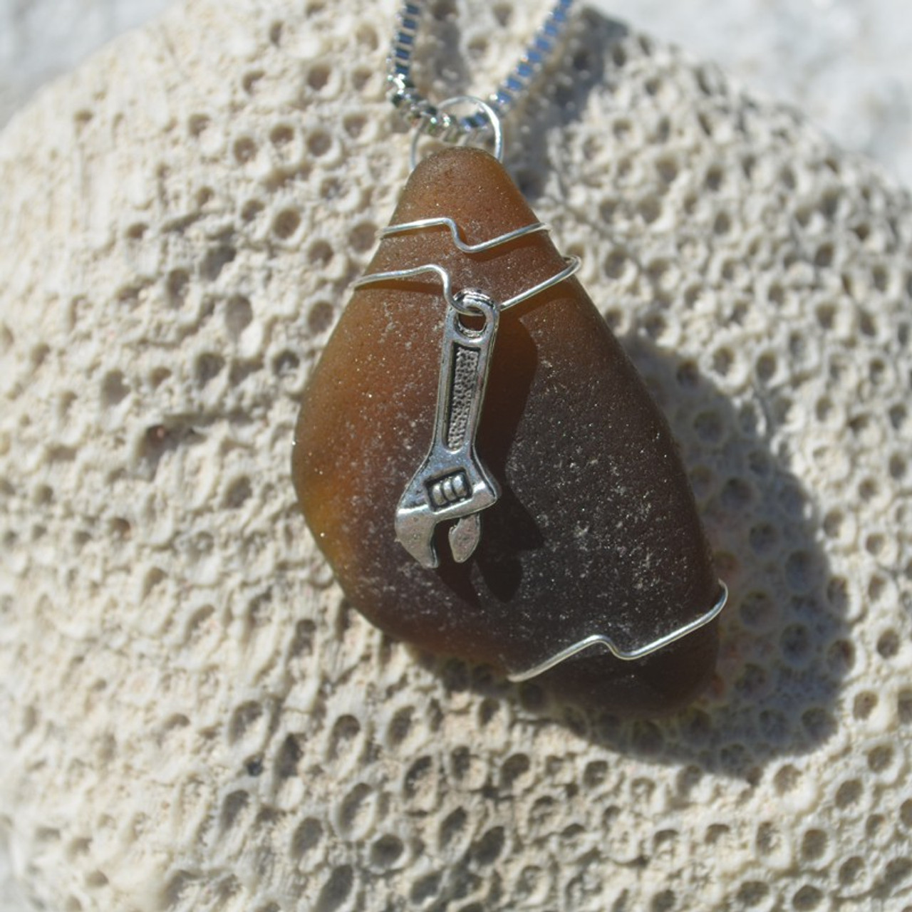 Wire Wrapped Mechanic Necklace