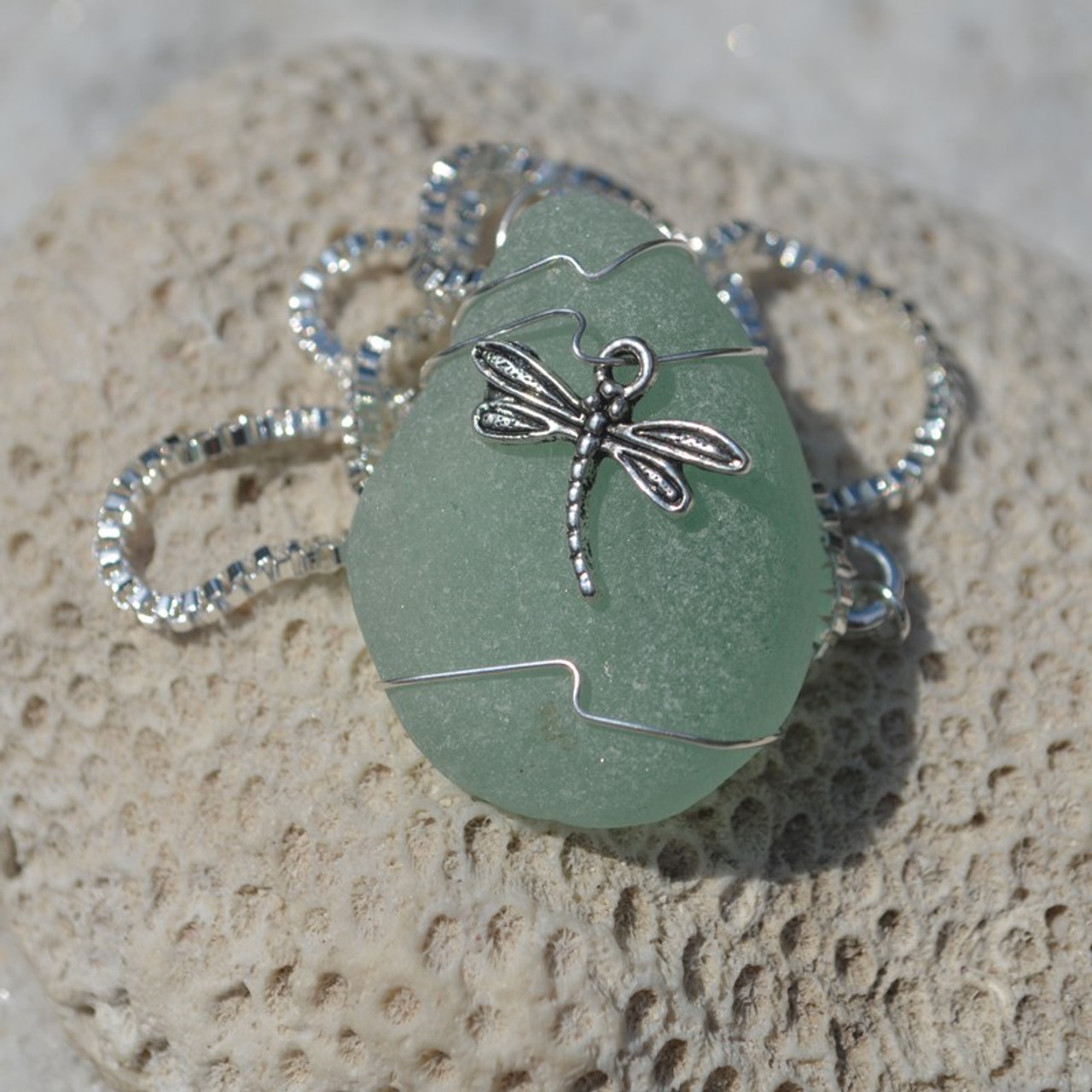 Dragonfly Pendant and Necklace