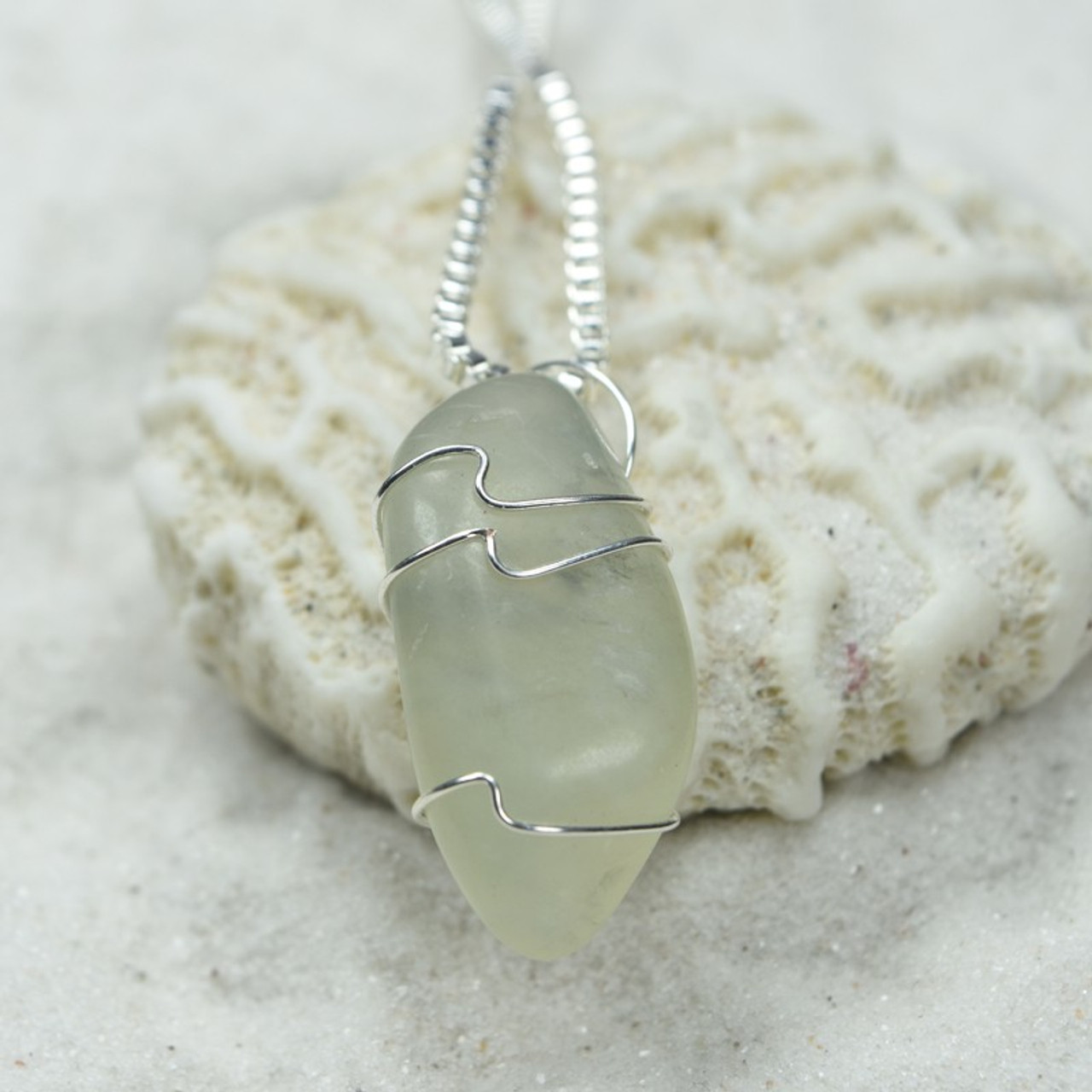 Amazon.com: Jade Necklace Handmade Natural Green Jade Pendant 925 Sterling  Silver Necklaces for Women, Good Luck Jewelry Gifts for Mom Wife Girlfriend  : Handmade Products