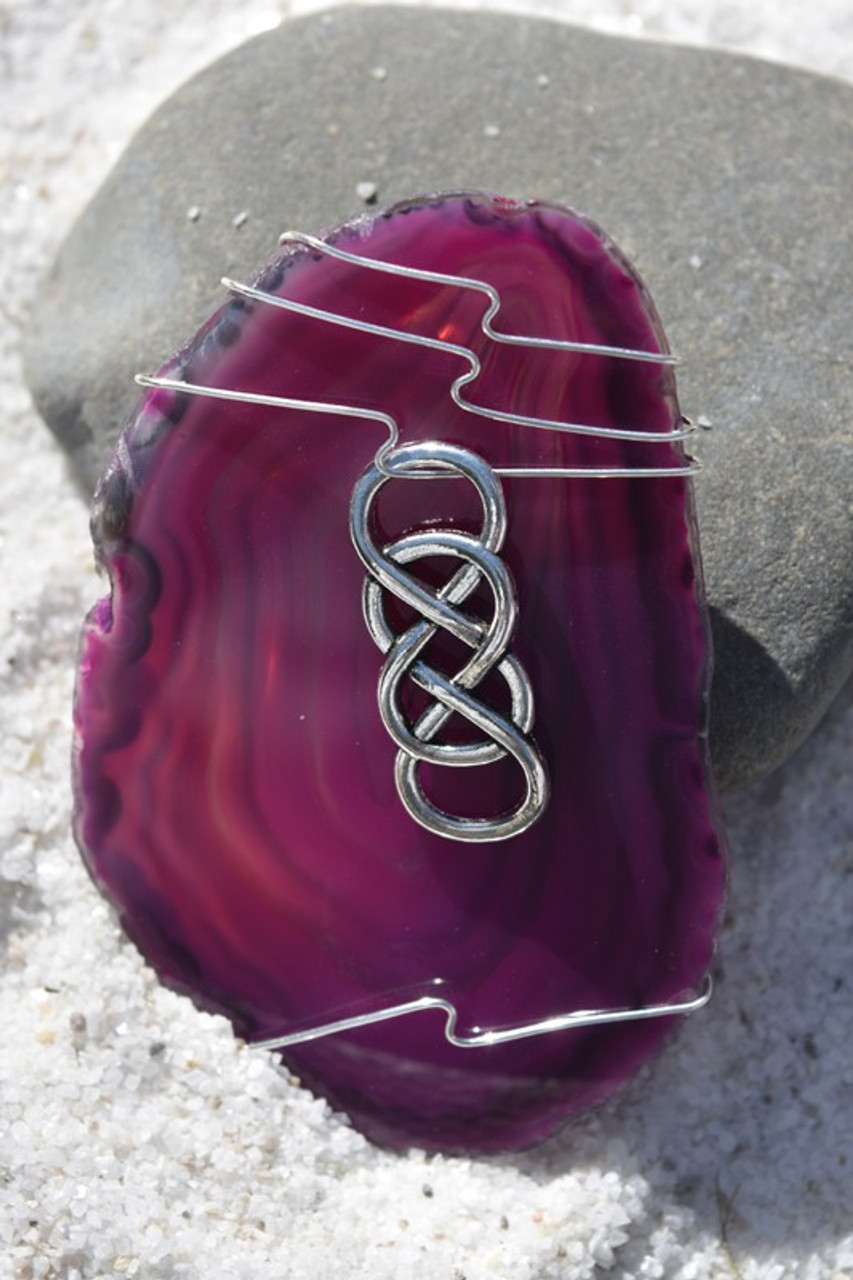 Wire Wrapped Celtic Knot Infinity Ornament