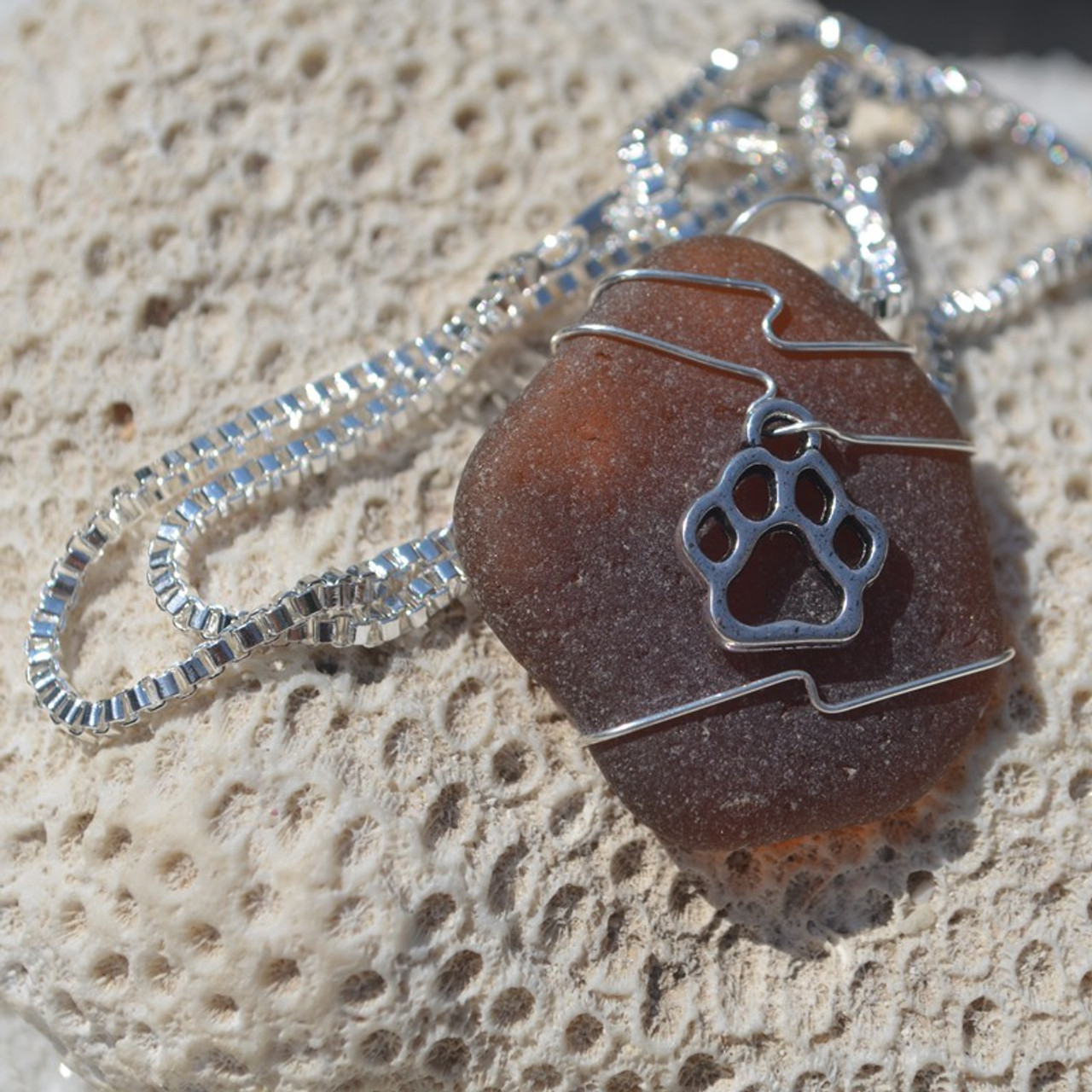 Puppy Paw Necklace