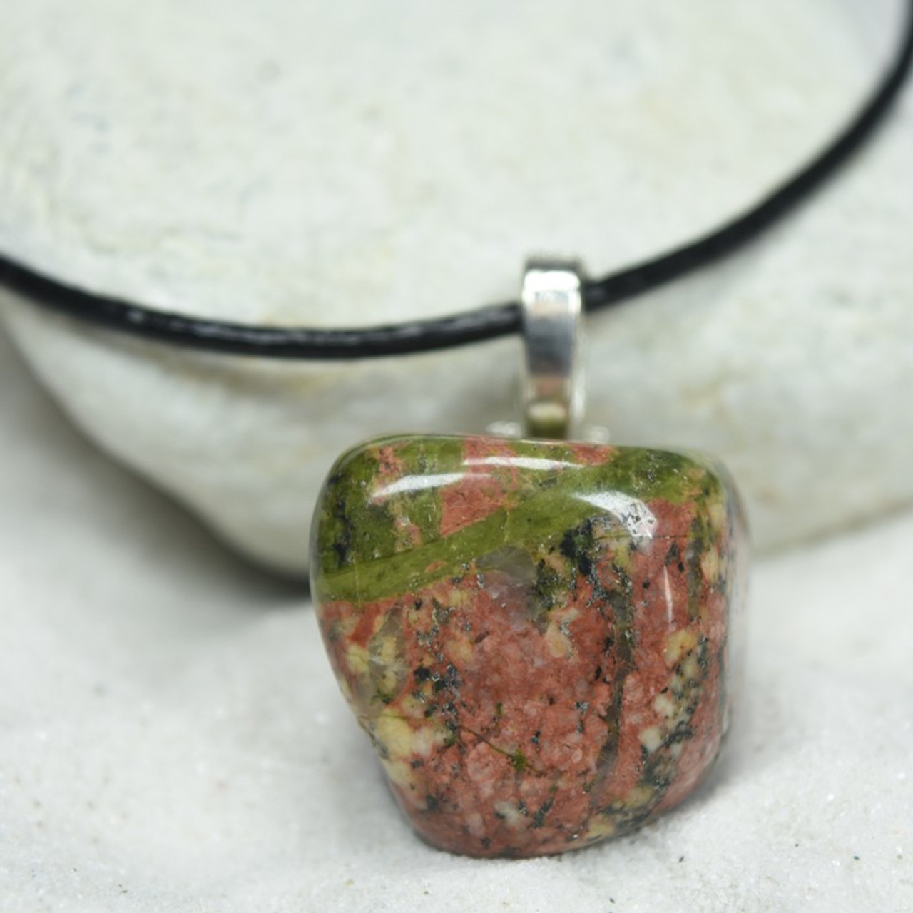 Jasper on sale stone pendant