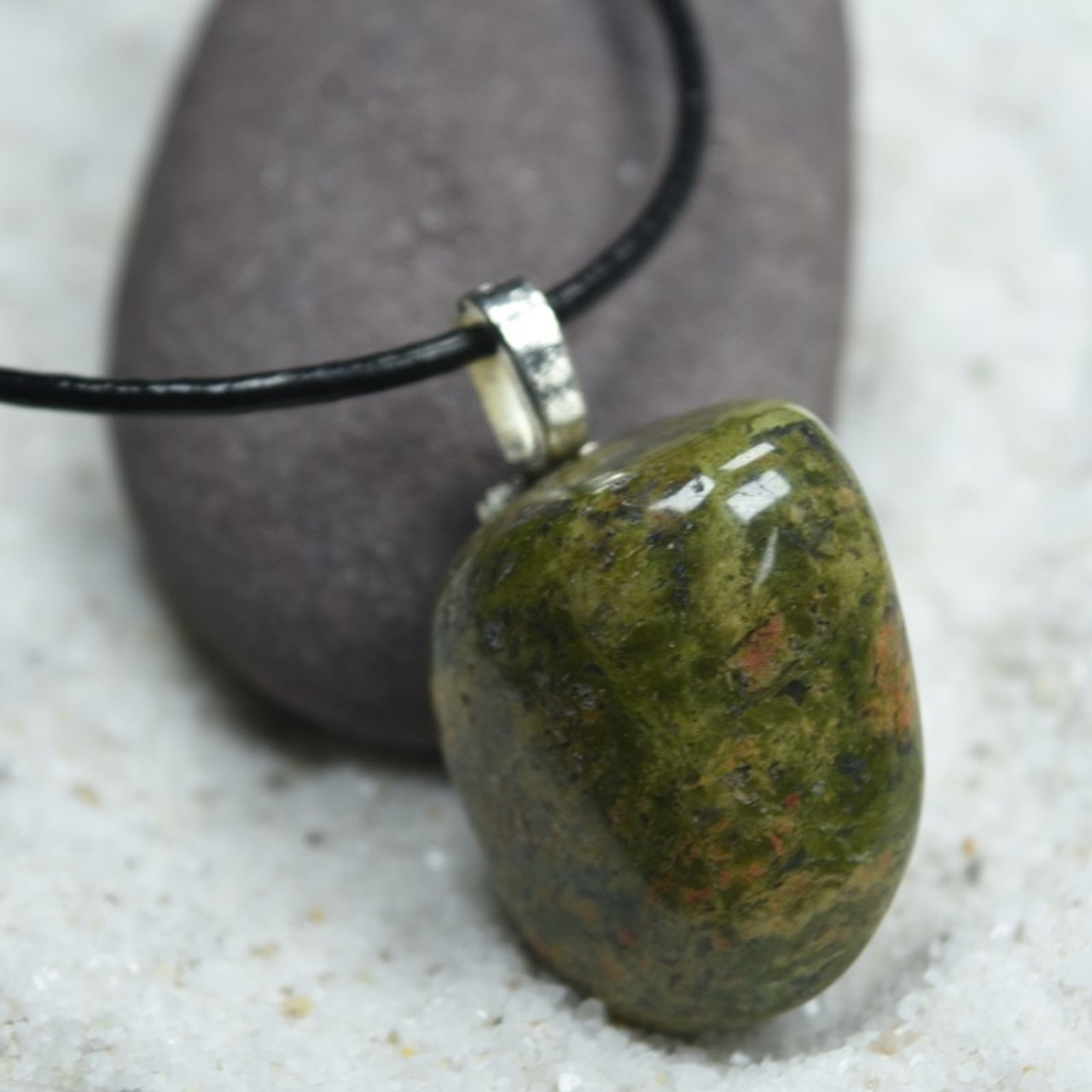 Unakite Jasper Necklace