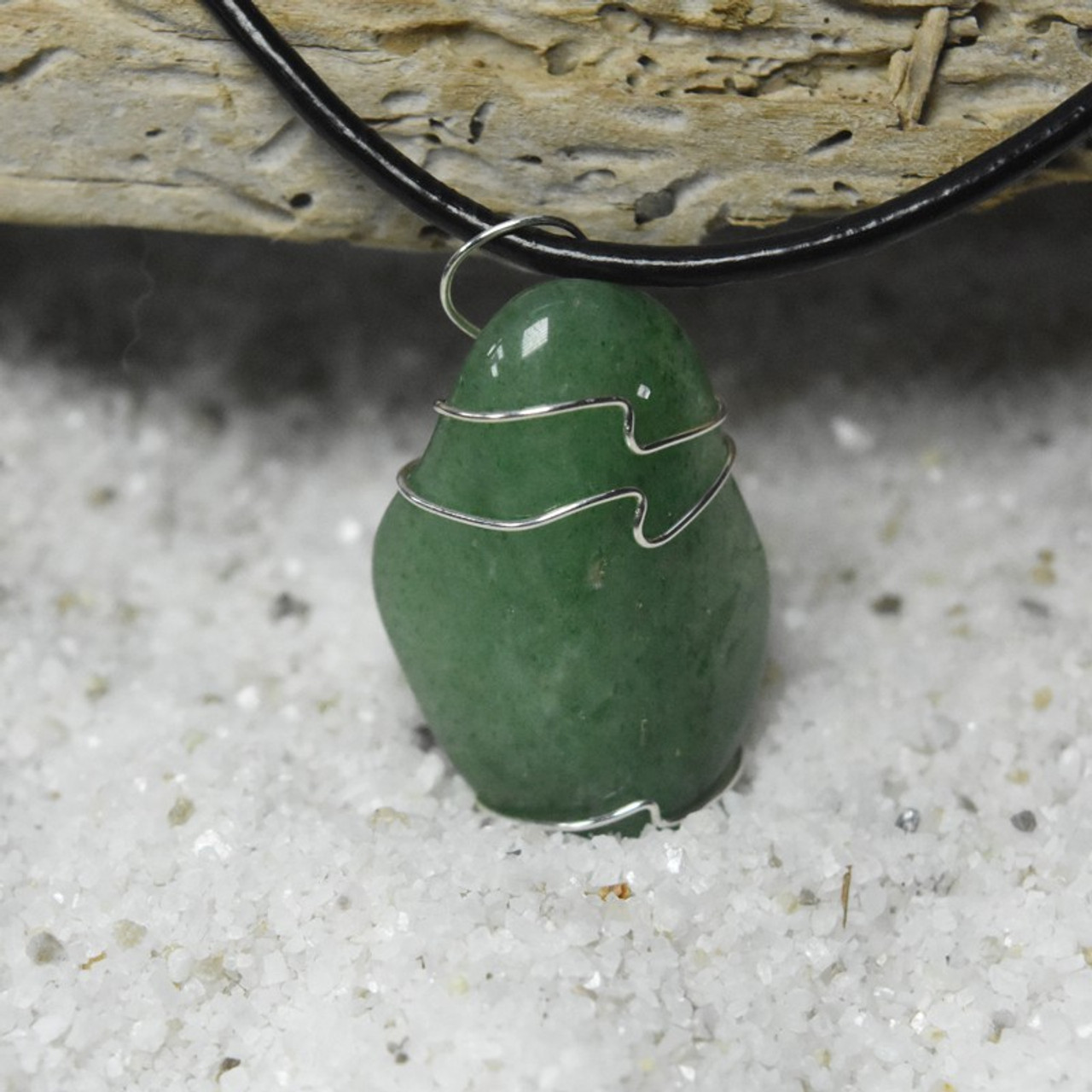 Green Aventurine Stone Pendant