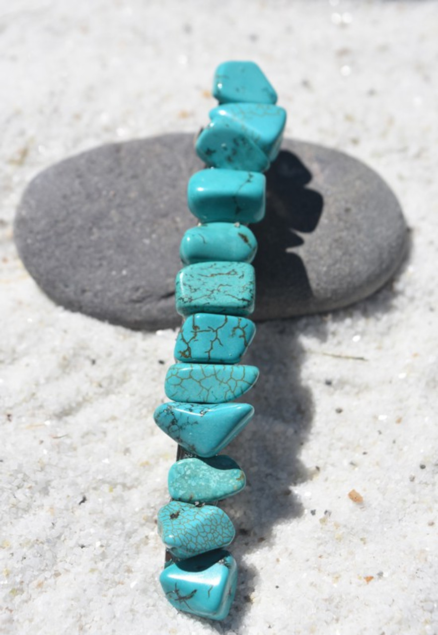 Turquoise Stone Hair Jewelry