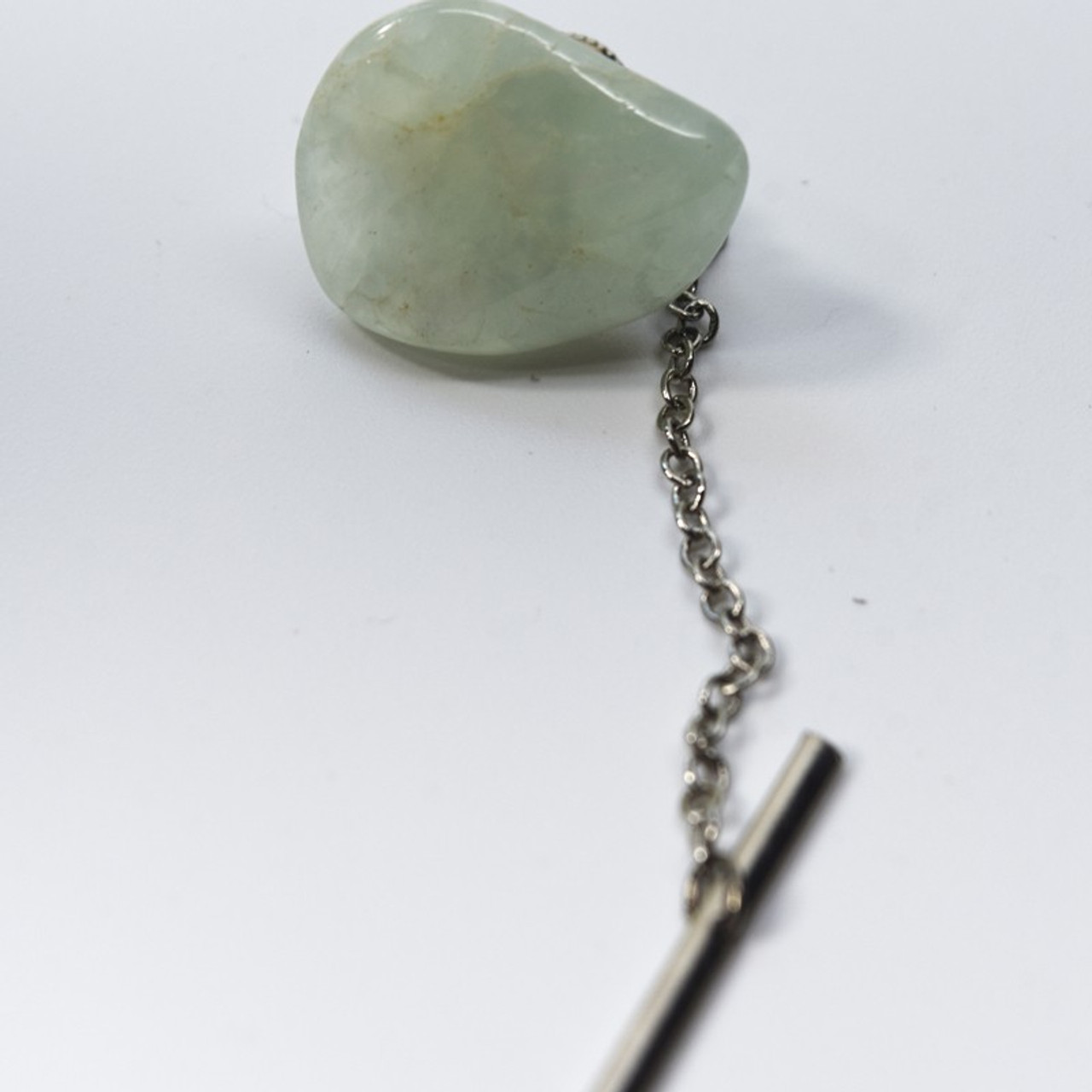 Prehnite Tie Tack