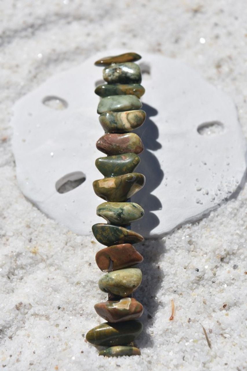 Rhyolite Stone Hair Clip