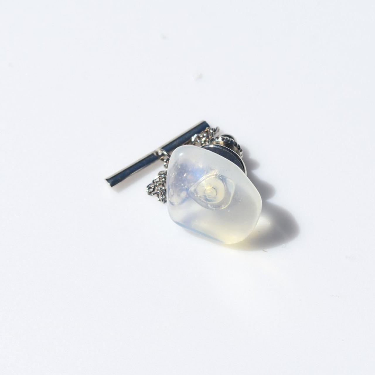 Opalite Stone Tie Tack 