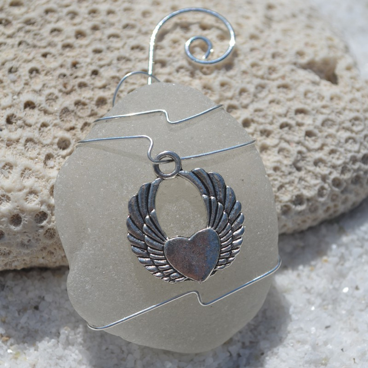 Winged Heart Ornament