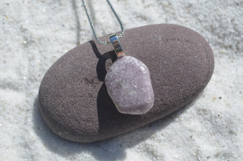 Lepidolite Stone Necklace