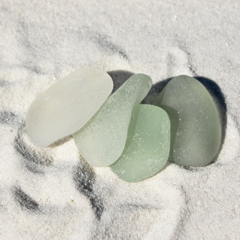 White Sea Glass