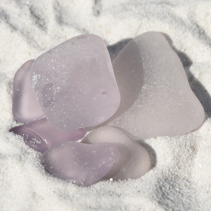 Purple Sea Glass