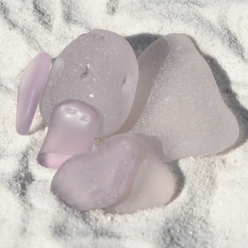 Purple Sea Glass