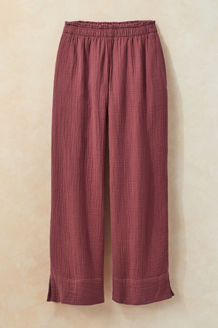 Summer Breeze Gauze Pull-On Crops