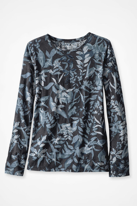 Shadow Leaf PrimaKnit® Crew Tee