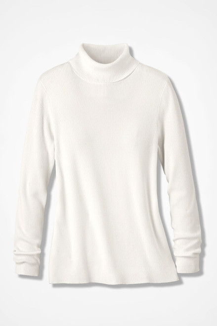 Ribbed Turtleneck Sweater Ribbed Turtleneck Sweater
