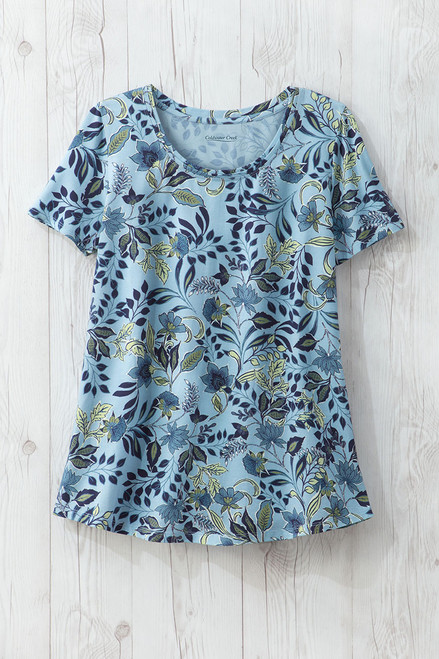 Botanical Glow PrimaKnit® Tee