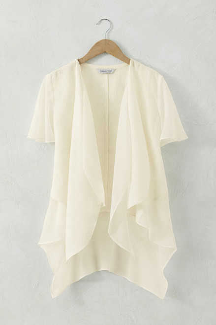 Layered Linen Topper