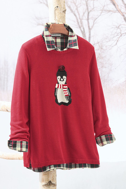 Polar Penguin Sweater