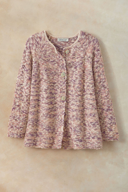 Marled Slub Cardigan