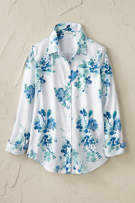 Spring Serenity No-Iron Shirt