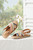 Raffia Slide Flat Sandals by Walk With Me™