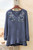 Windflower Embroidered Tee