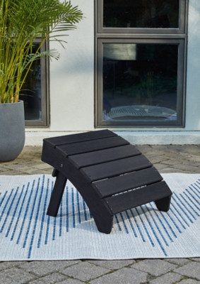 Ashley Sundown Treasure Black Ottoman