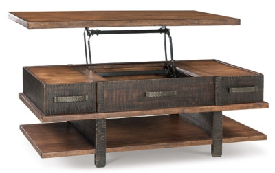 Ashley Stanah Two-tone Coffee Table with Lift Top