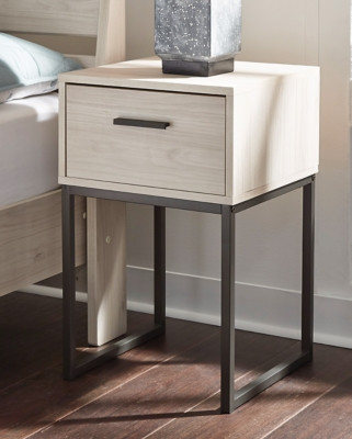 Ashley Socalle Light Natural Nightstand