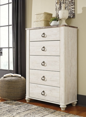 Ashley Willowton Two-tone Chest of Drawers