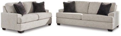 Ashley Vayda Pebble Sofa and Loveseat