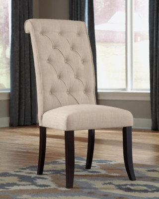 Ashley Tripton Linen Dining Chair (Set of 2)