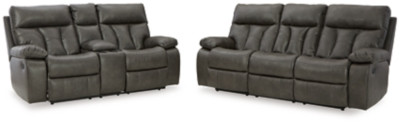 Ashley Willamen Quarry Sofa and Loveseat