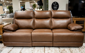Ashley VonRyan Tobacco Power Reclining Sofa