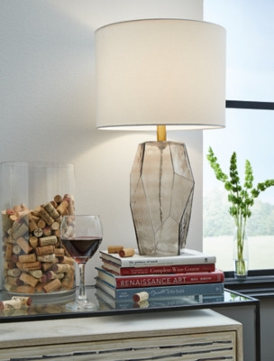 Ashley Taylow Gray Table Lamp