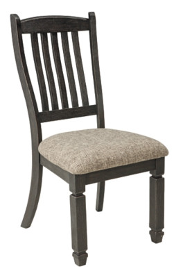 Ashley Tyler Creek Black Grayish Brown 2-Piece Dining Room Chair