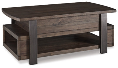 Ashley Vailbry Brown Coffee Table with 1 End Table