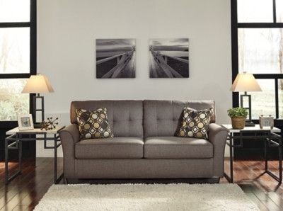 Ashley Tibbee Slate Sofa and Chaise