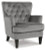 Ashley Romansque Gray Accent Chair