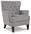 Ashley Romansque Light Gray Accent Chair