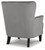 Ashley Romansque Light Gray Accent Chair