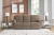 Ashley Scranto Oak Reclining Sofa