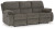 Ashley Scranto Oak Reclining Sofa